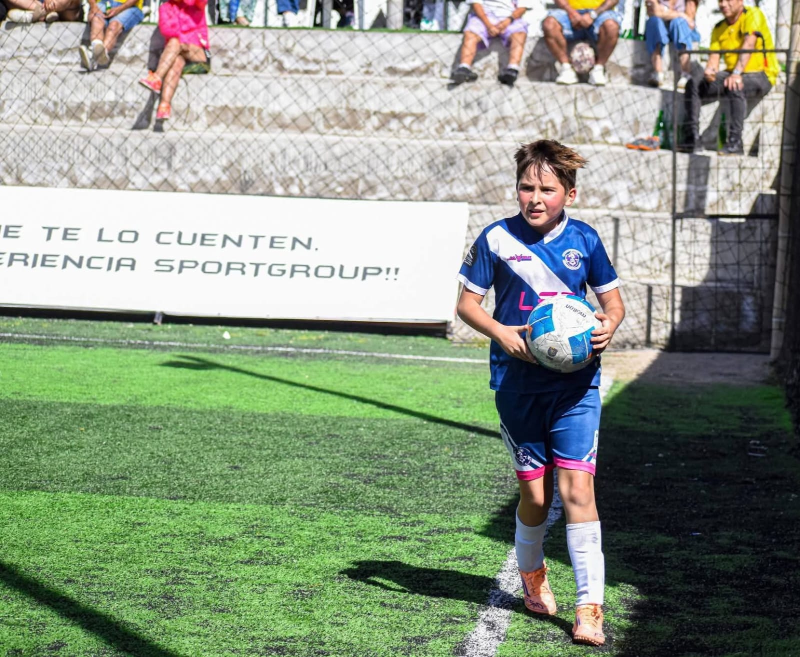 Jugadores en acción